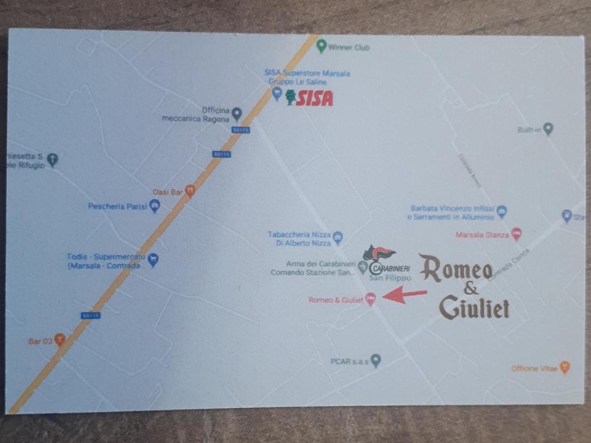فندق Romeo&Giuliet مارسالا المظهر الخارجي الصورة